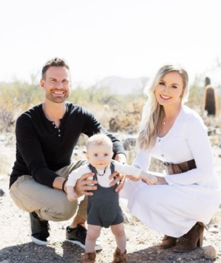 Blair O'Neal and Jeff Keiser welcomed their first baby boy, Chrome Andy Keiser, on April 7, 2020.